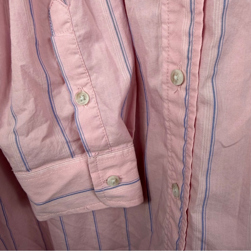 Universal Threads Pink Striped Button-Up Shirt - Picture 10 of 10